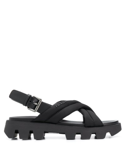 cross-strap sandals