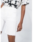 Easy raw hem shorts