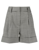 Lester gingham patterned shorts