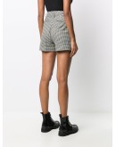 Lester gingham patterned shorts