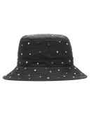 studded nylon bucket hat