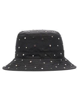 studded nylon bucket hat