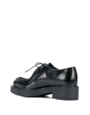 lace-up leather shoes