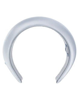 logo-embellished silk headband