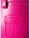 straight leg leather trousers
