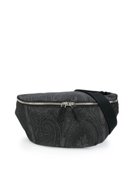 paisley-print belt bag