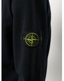 crew neck logo patch sweater