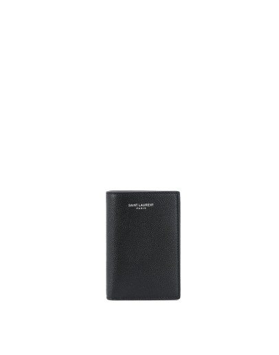 logo embossed credit card wallet