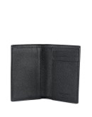 logo embossed credit card wallet