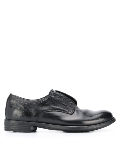 lace-less brogue shoes