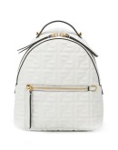 mini FF embossed backpack