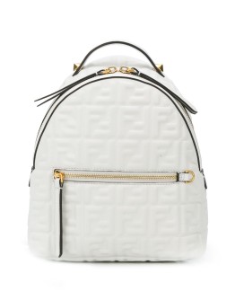 mini FF embossed backpack