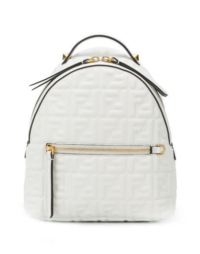mini FF embossed backpack