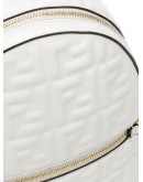 mini FF embossed backpack