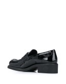 block-heel penny loafers