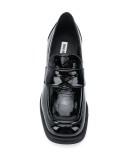 block-heel penny loafers