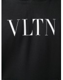 VLTN logo print hoodie