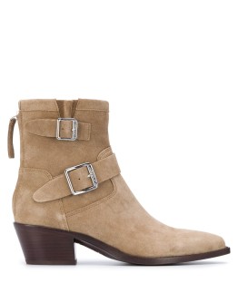Doors buckled ankle boots