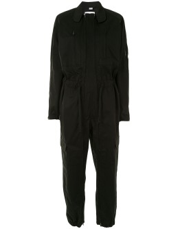 zip-through boiler suit