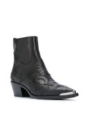 Django cowboy ankle boots
