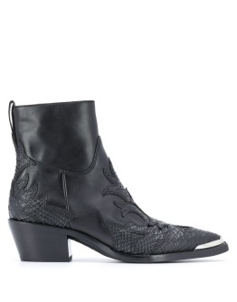 Django cowboy ankle boots