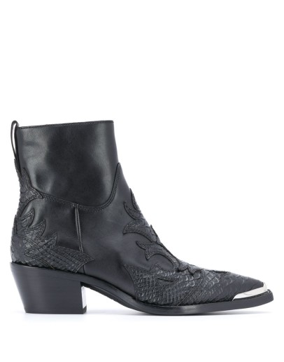 Django cowboy ankle boots