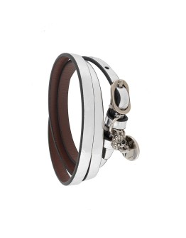metallic Skull wrap bracelet