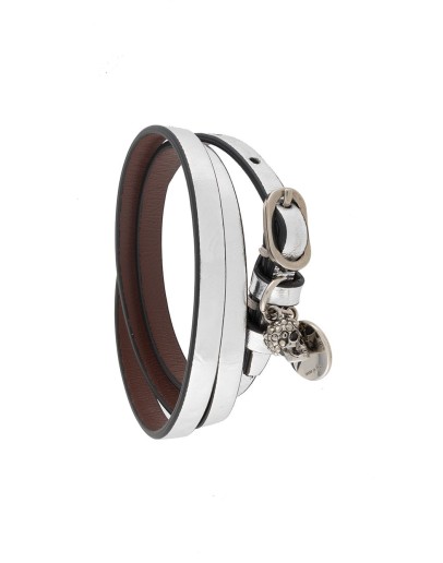 metallic Skull wrap bracelet