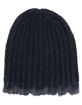 ribbed knit beanie