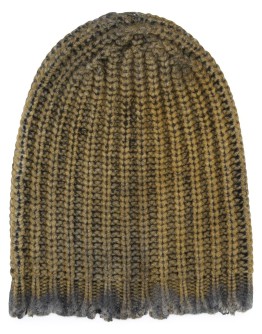 ribbed knit beanie