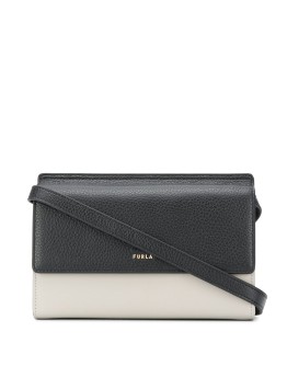contrast-panel belt bag