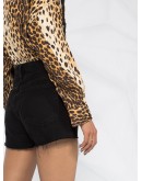 Le Brigette denim shorts