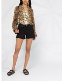 Le Brigette denim shorts