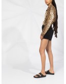 Le Brigette denim shorts