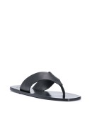 Merine square toe flip-flops