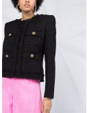 structured tweed jacket