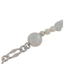 Positano pearl and quartz bracelet