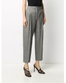 Prince of Wales wool trousers