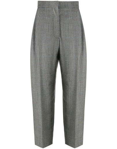 Prince of Wales wool trousers
