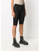 semi-sheer cycling-style shorts