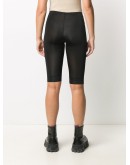 semi-sheer cycling-style shorts