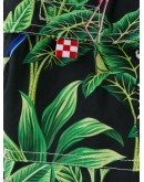 tropical print swim shorts