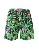 tropical print swim shorts