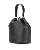 Sleek chain-strap bucket bag