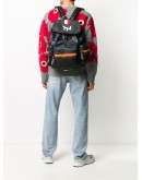 monogram flap backpack 