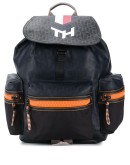 monogram flap backpack 