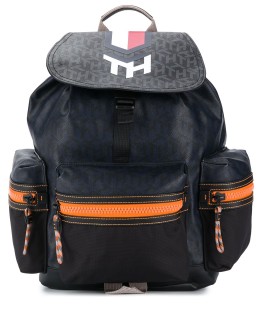 monogram flap backpack 