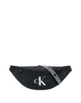 logo-print belt bag