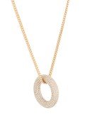 circular pendant necklace