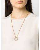 circular pendant necklace